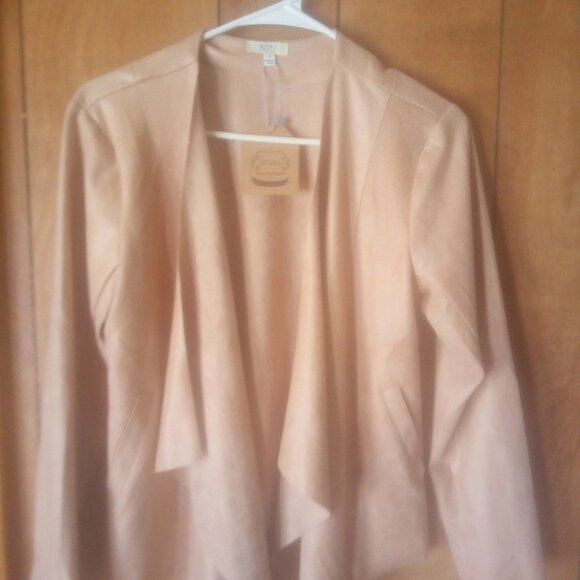Kori Women's Brown Open Front Jacket Size S - Picture 4 of 5